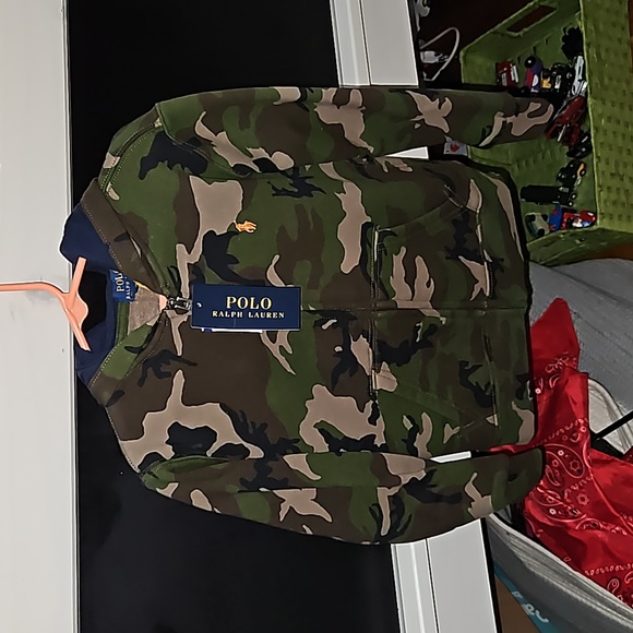 Polo Ralph Lauren Other - Polo Ralph Lauren Camo Zip-up